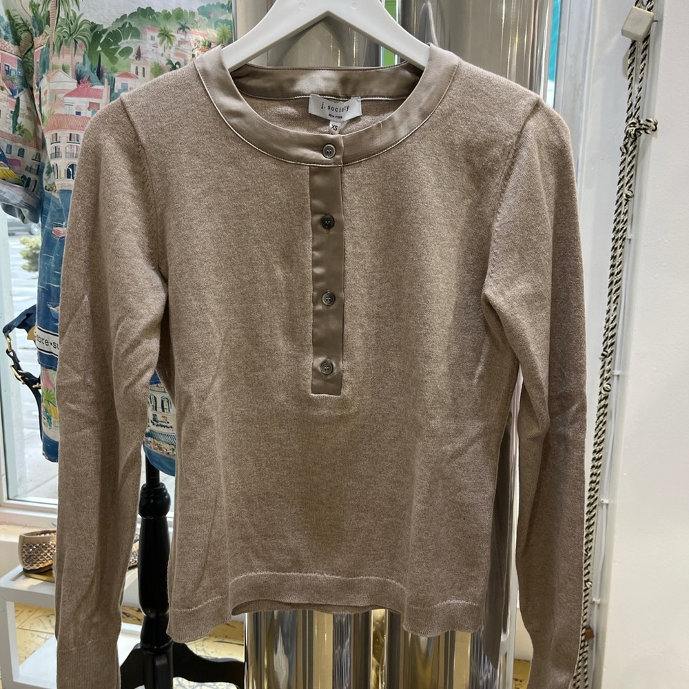 J. Society 23044 Button Up Sweater